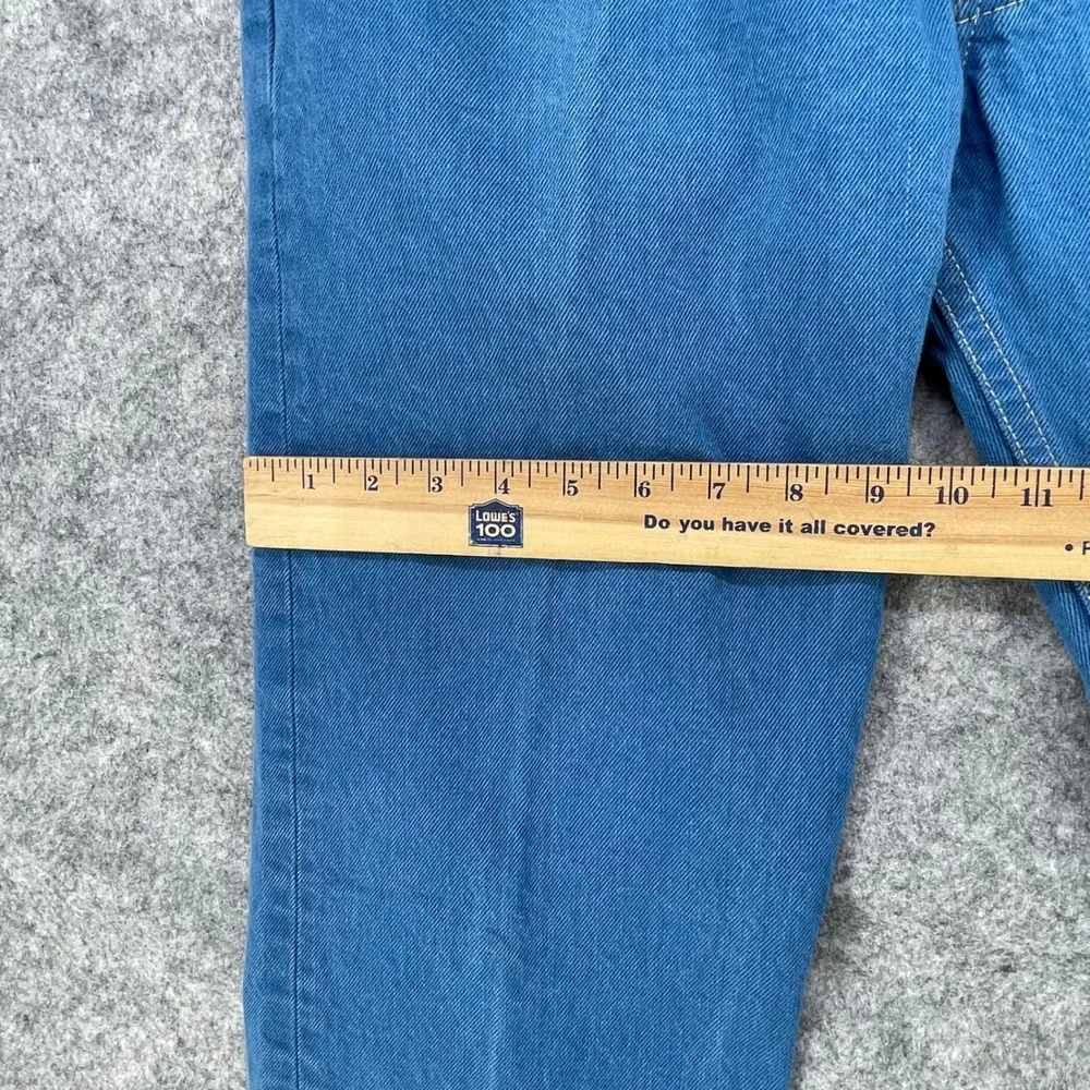 Levi's 501 Button Fly Jeans Men 35x30 Blue Teal Straight Leg (Fits 32x28) Grunge